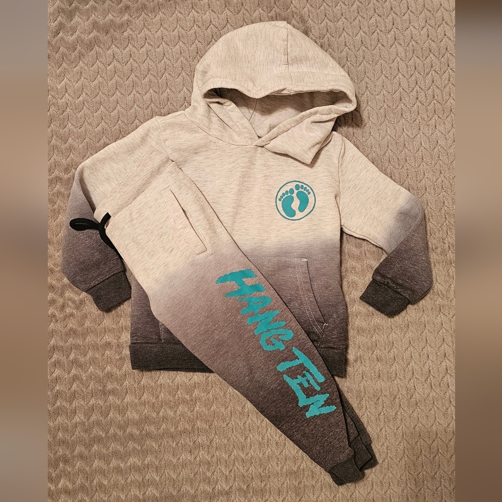 Hang Ten Size 4 Hoodie And Sweatpants Set